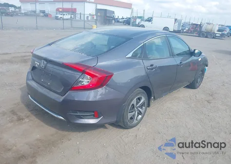 2020 Honda Civic Lx из США, поврежденный, VIN 2HGFC2F65LH505932